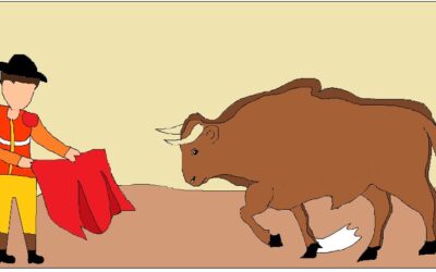 Are bulls enraged by the colour red?
