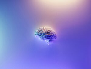 Image of pastel coloured brain