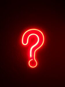 Image of red question mark