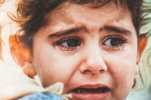 Image of a crying child