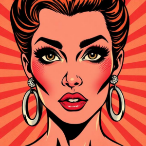 Image of woman with piercings