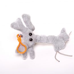 picture of brain cell keychain