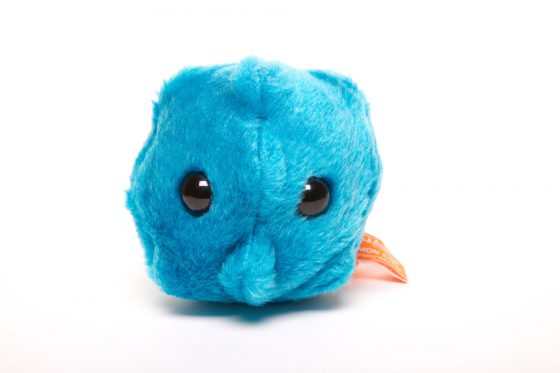 picture of common cold microbe toy