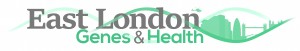 East London Genes and Health Logo