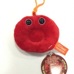 red blood cell key chain