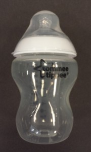 Plastic baby bottle