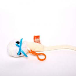picture of sperm cell key chain